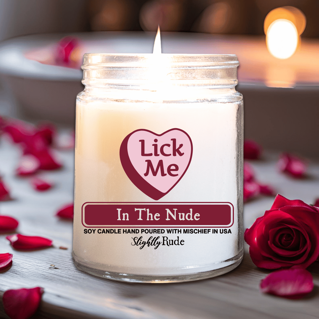 Lick Me (Candy Heart) - Candle