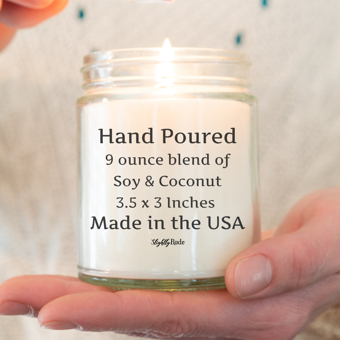 Badass Moms Club - Funny Candle