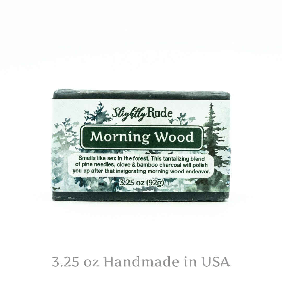 Naughty Soap Bar - Morning Wood – Slightly Rude