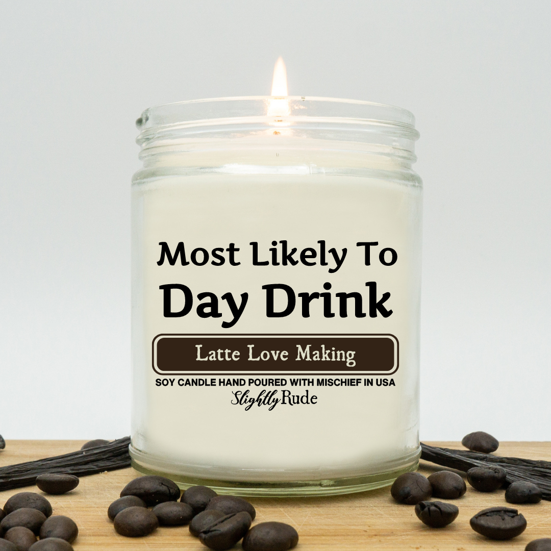 Most Likely To Day Drink - Candle