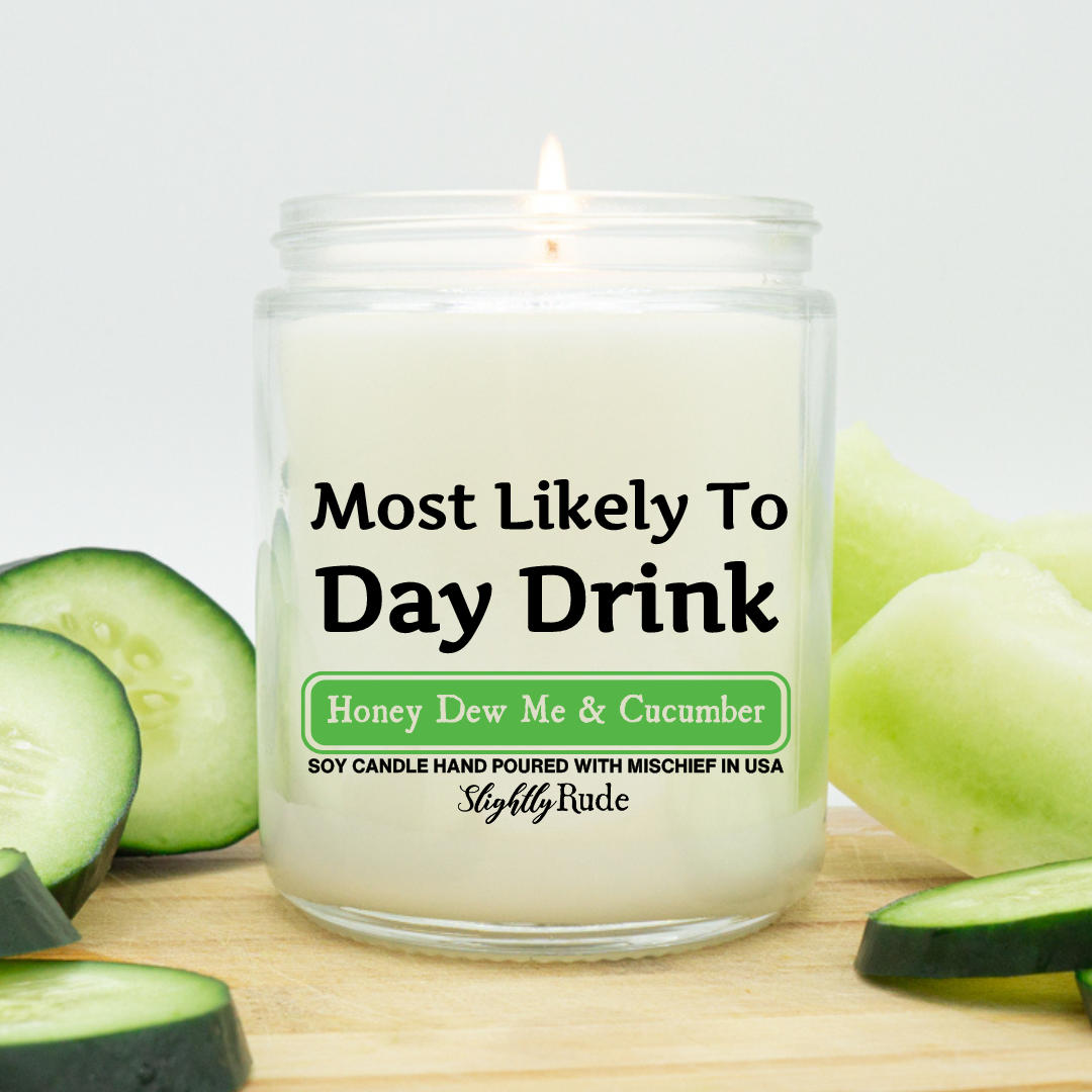 Most Likely To Day Drink - Candle