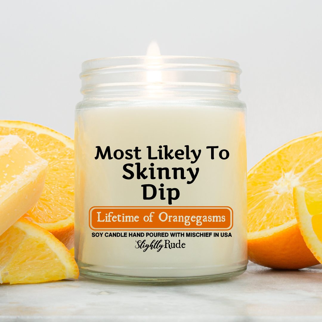 Most Likely To Skinny Dip - Candle