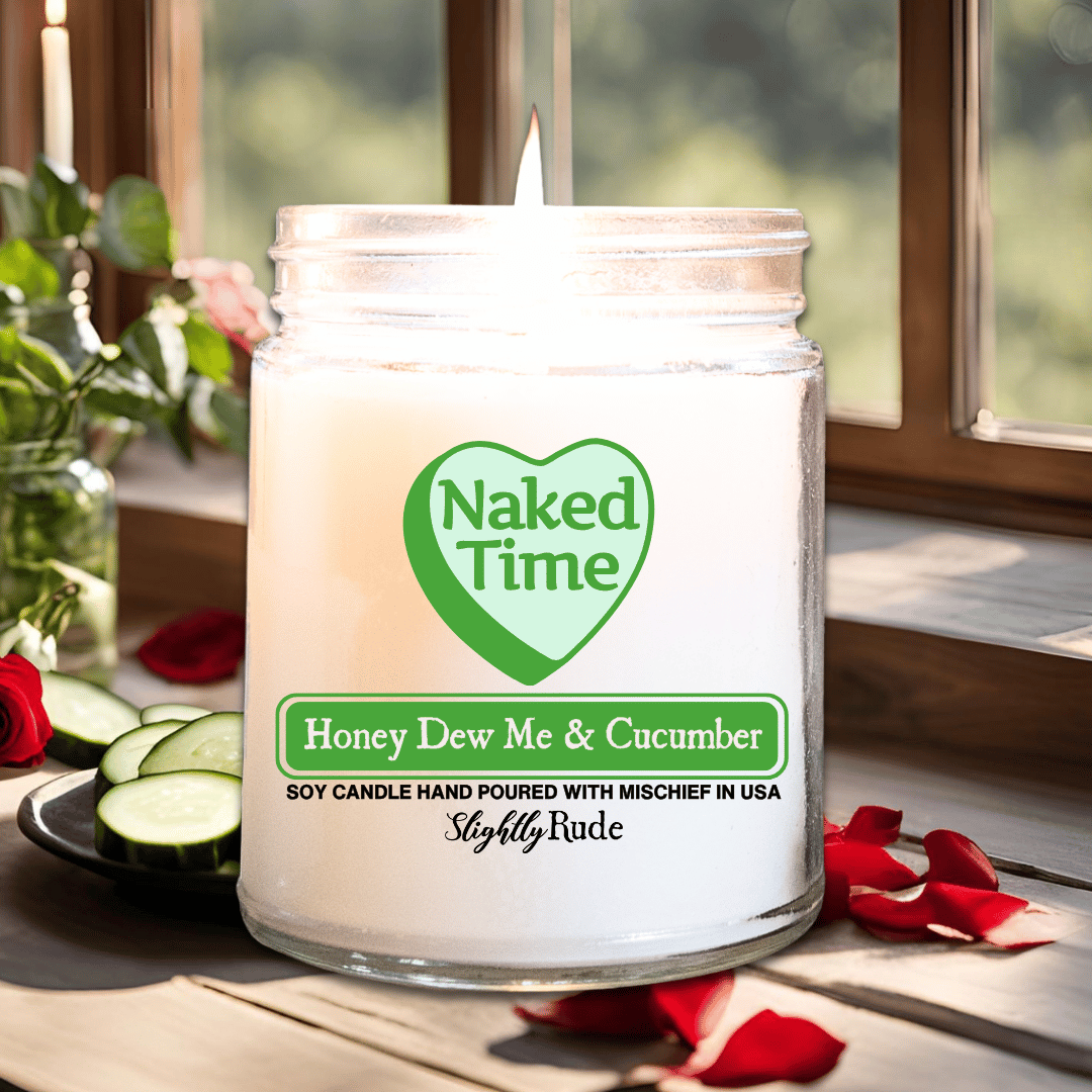 Naked Time (Candy Heart) - Candle