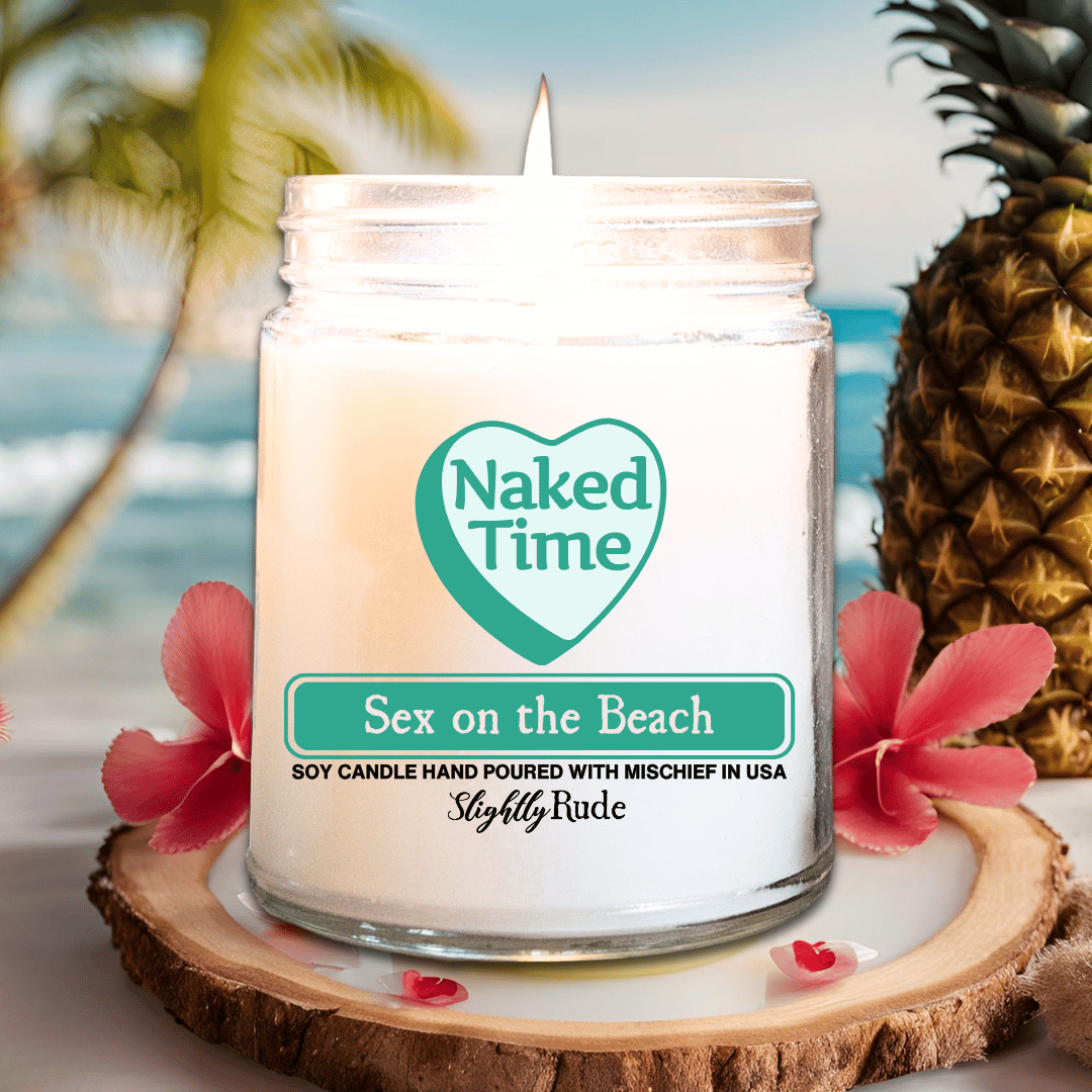 Naked Time (Candy Heart) - Candle