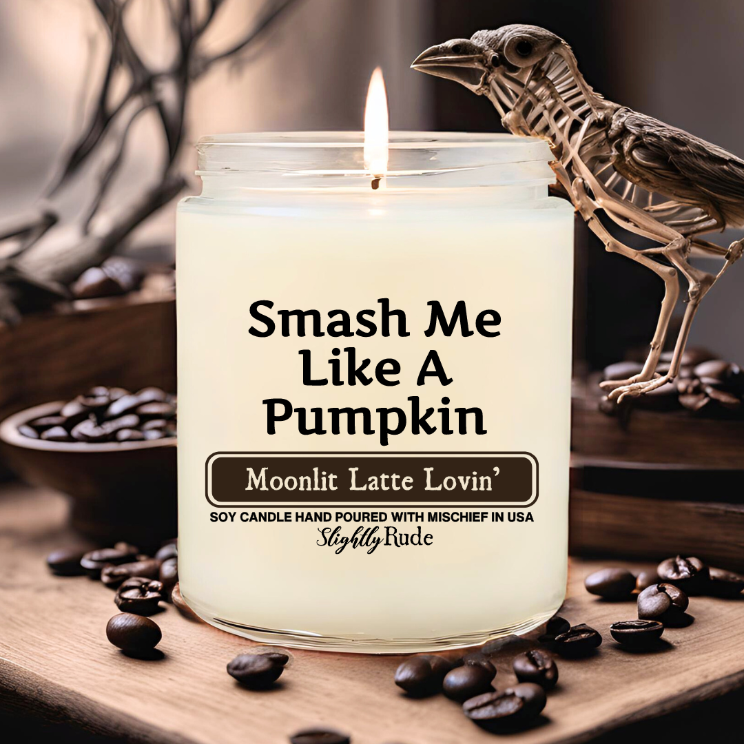 Smash Me Like a Pumpkin - Candle