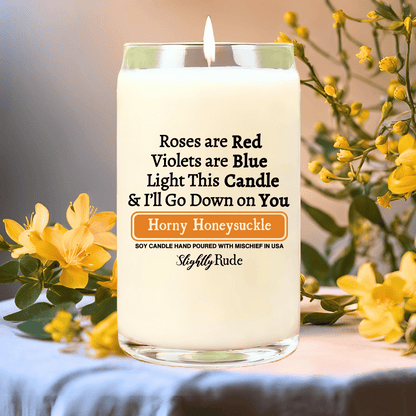 Roses Are Red, I'll Go Down on You - BIG (14oz) Candle