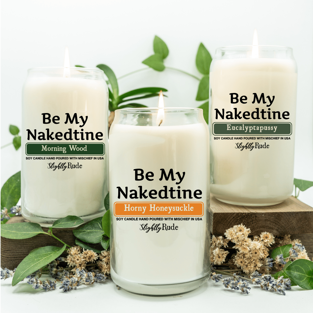 3 Candle (14oz) - Be My Nakedtine - Popular Bundle