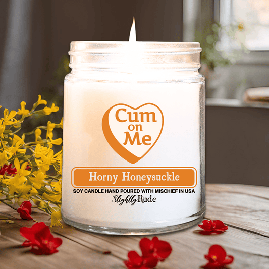 Cum on Me (Candy Heart) - Candle