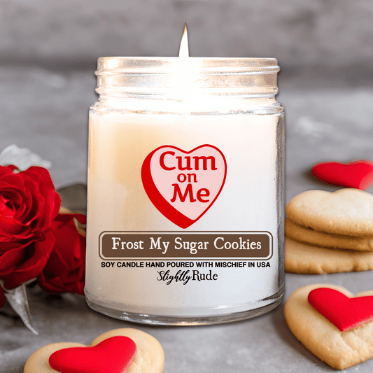 Cum on Me (Candy Heart) - Candle