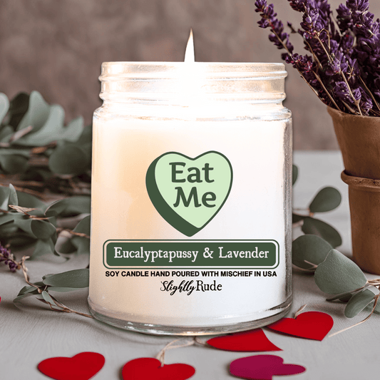 Eat Me (Candy Heart) - Candle