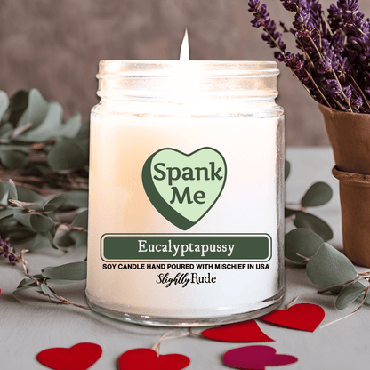 Spank Me (Candy Heart) - Candle