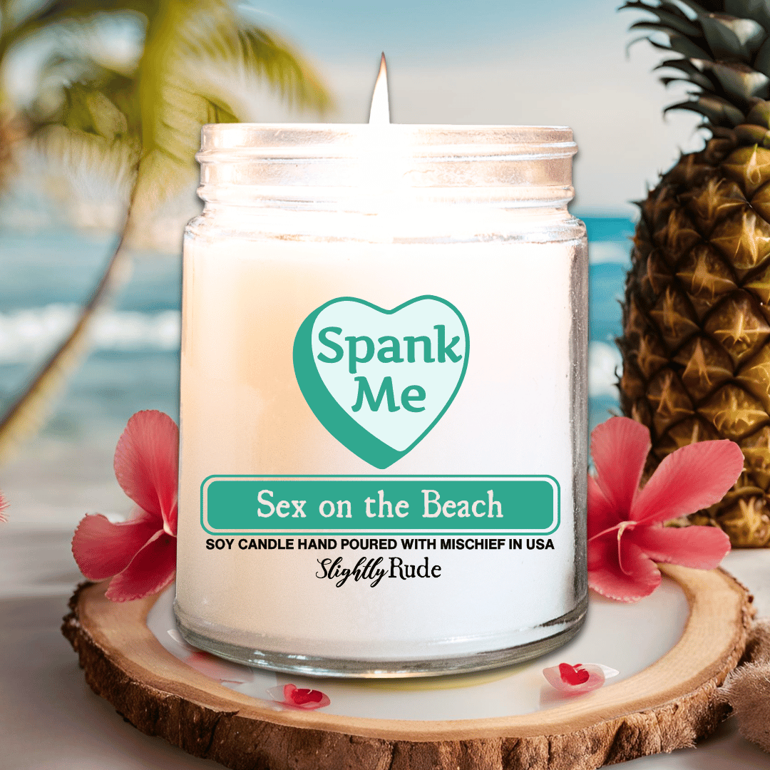 Spank Me (Candy Heart) - Candle