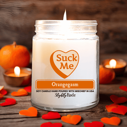 Suck Me (Candy Heart) - Candle