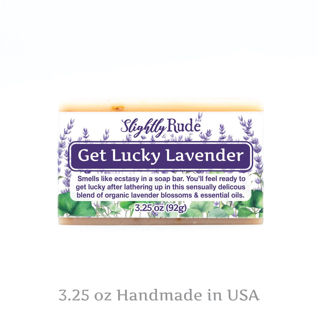 Get Lucky Lavender - Soap Bar Slightly Rude 