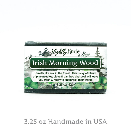 Irish Morning Wood - Soap Bar Slightly Rude 