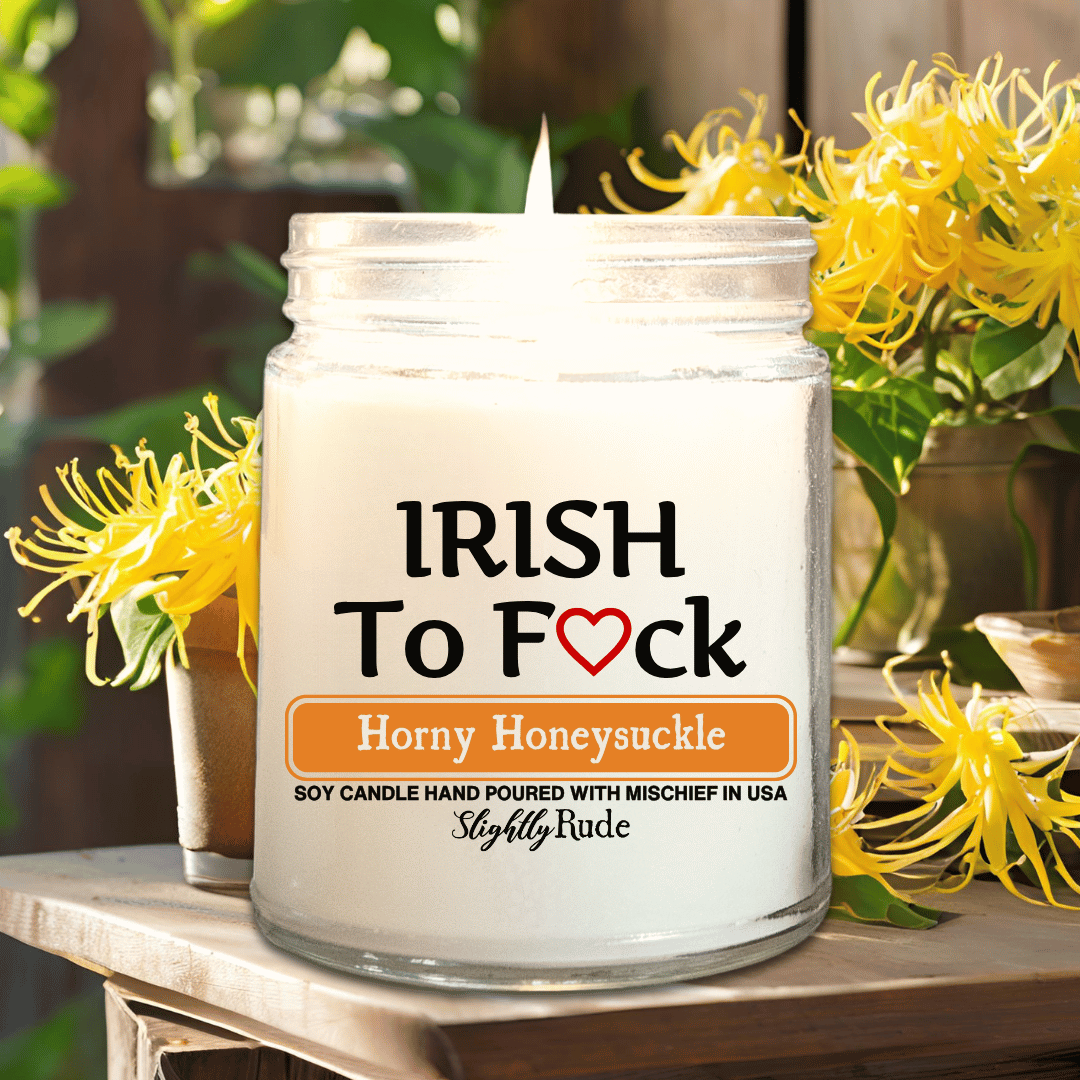 IRISH to F*ck - Candle