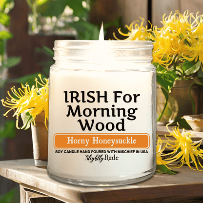 IRISH for Morning Wood - Candle