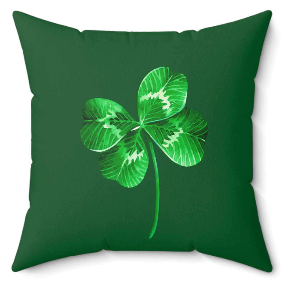 You're Getting Lucky Tonight Green 16" Microfiber Pillow Home Decor Printify 