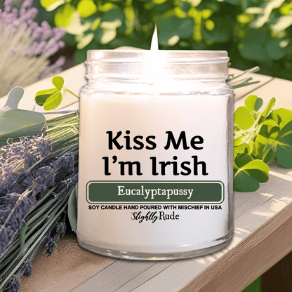 Kiss Me, I'm Irish - Candle