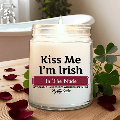 Kiss Me, I'm Irish - Candle