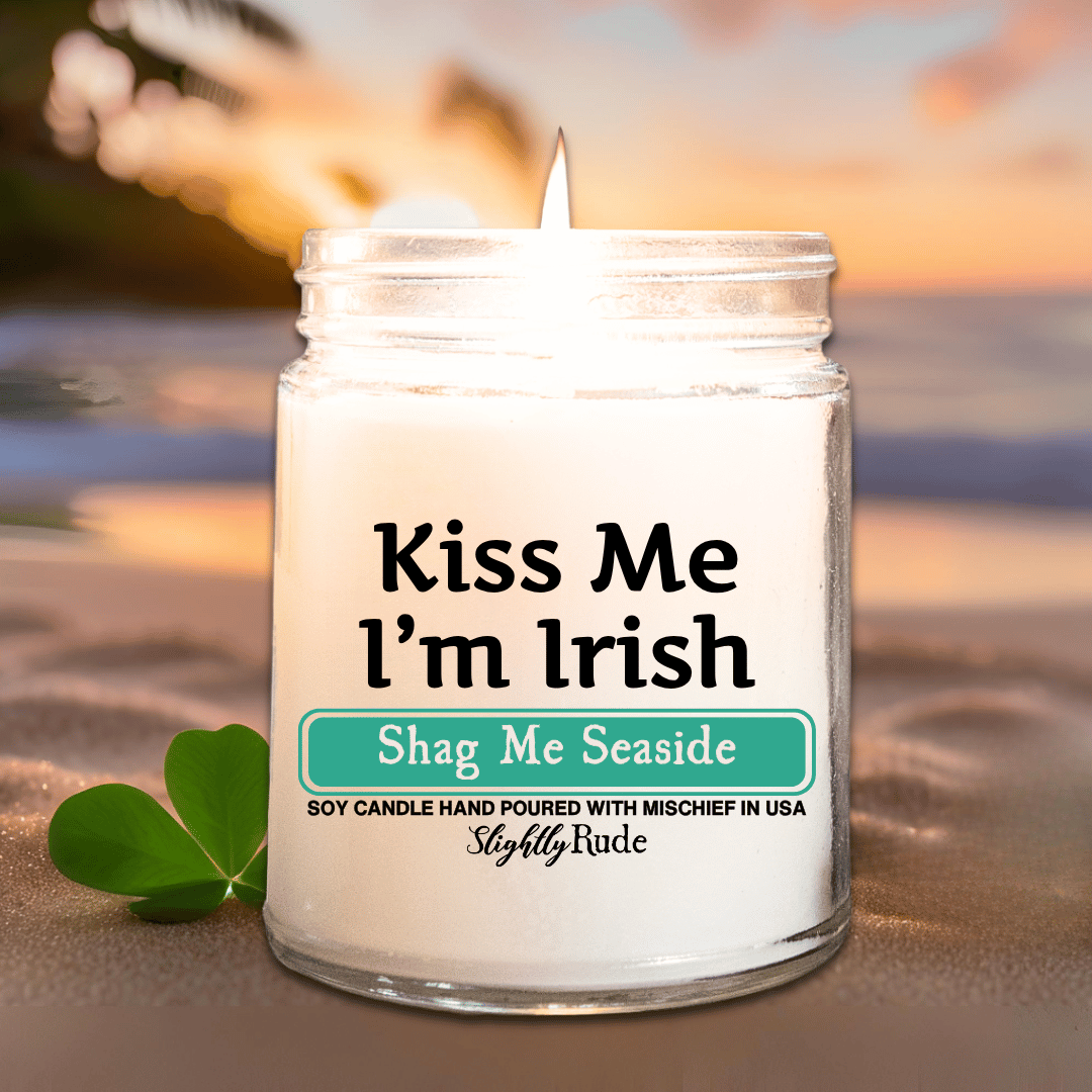 Kiss Me, I'm Irish - Candle