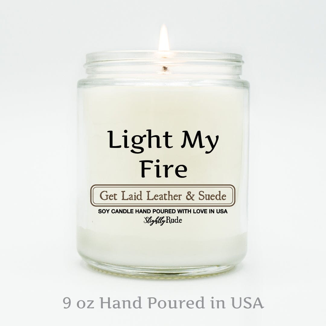 Light My Fire - Candle Candles Slightly Rude 