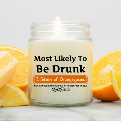 Most Likely To Be Drunk - Candle