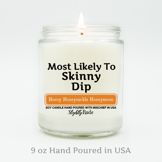 Most Likely To Skinny Dip - Candle