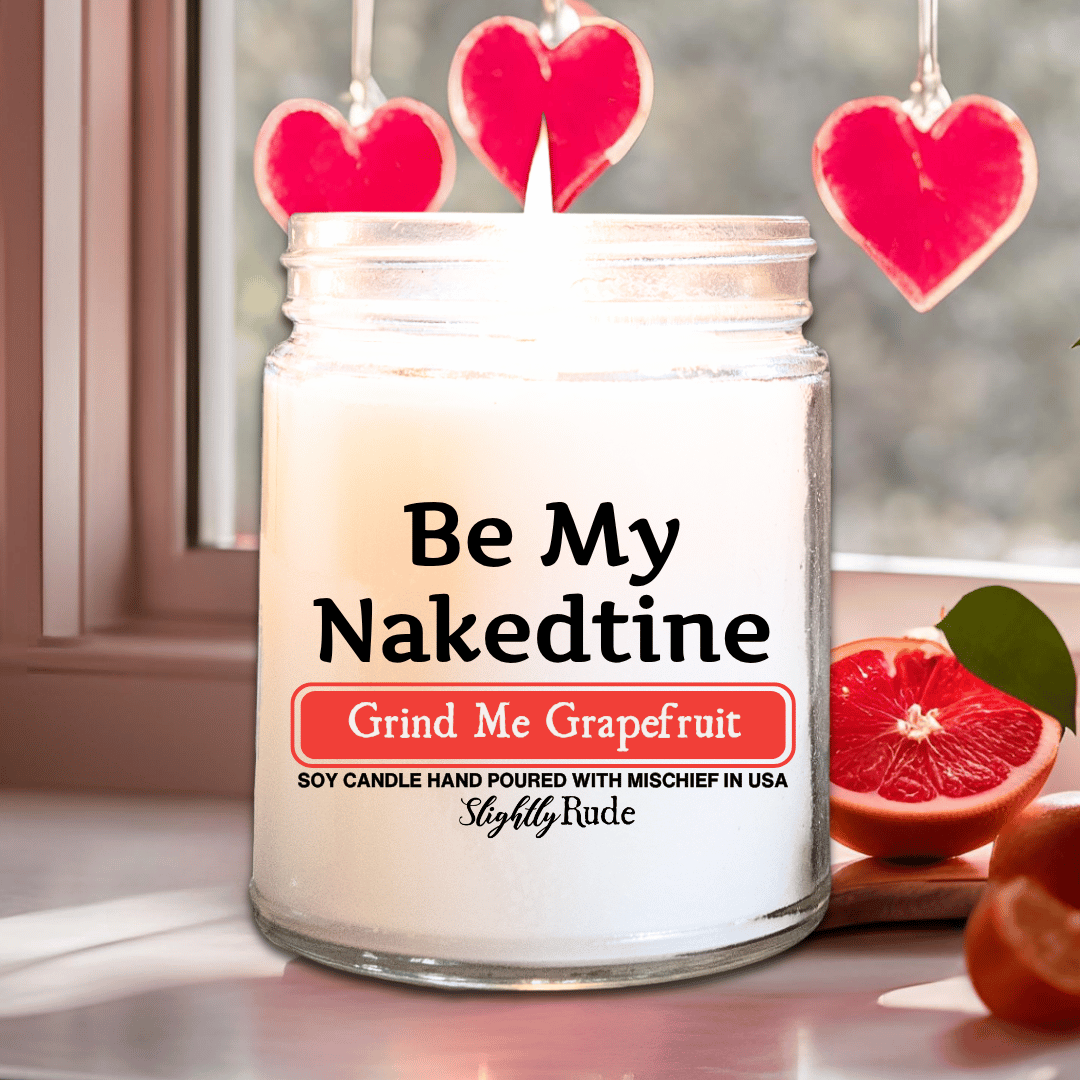 Be My Nakedtine - Candle