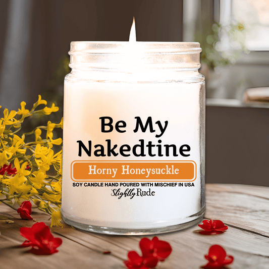 Be My Nakedtine - Candle