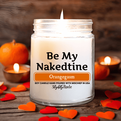 Be My Nakedtine - Candle