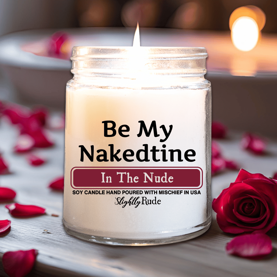 Be My Nakedtine - Candle