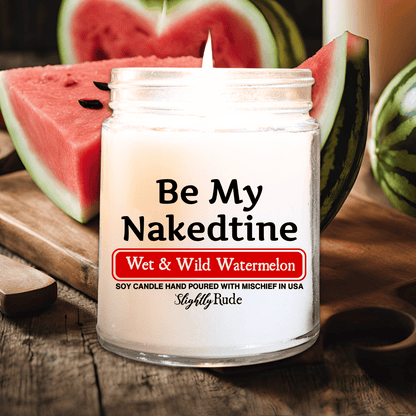 Be My Nakedtine - Candle