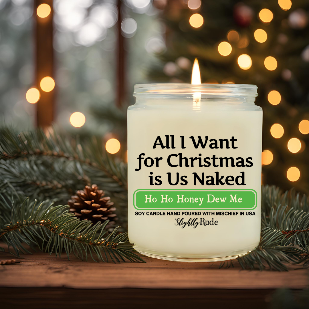 3 Candle Fruity Christmas Best Sellers Bundle - Light When You Want Me Naked