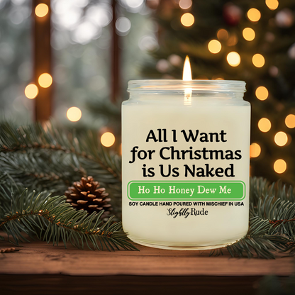 3 Candle Fruity Christmas Best Sellers Bundle - Light When You Want Me Naked